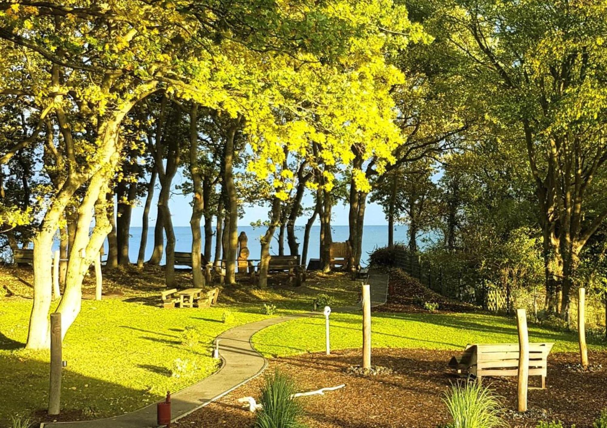Traumhaftes Appartement - Odins Blick Wohnung 13 , Sauna Und Privatstrand, Blick Zur Ostsee Lobbe Extérieur photo